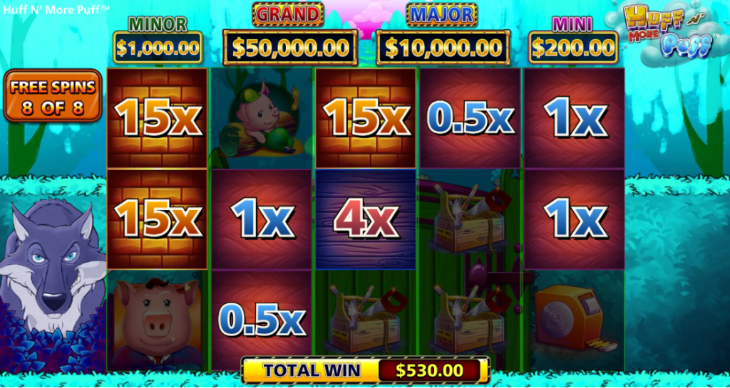 Huff N' More Puff Slot Casino