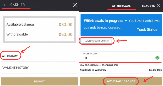 Withdraw